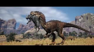 Dragon vs Dinosaur in Unreal Engine by Michael LaViola