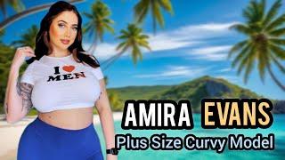 Amira Evans: Redefining Beauty Standards - Curvy Instagram Model - Bio & Info.