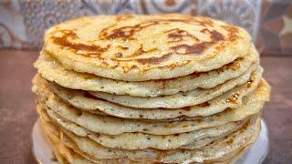 Катми - подробна рецепта, лесна и вкусна/ Блины на дрожжах / Pancakes with yeast