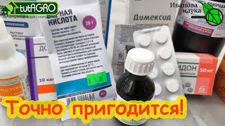 ПОКУПКИ ИЗ АПТЕКИ К ДАЧНОМУ СЕЗОНУ. За полезными средствами - в аптеку. Все дешевое и эффективное.