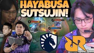 HAYABUSA SUTSUJIN GILA COK !! COMEBACK TERGILAA !! TICKET M6 ANJ !! RRQ VS LIQUID MATCH 5 - MPL S14