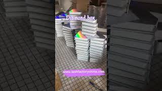 Private label flurry eyelashes wholesale glitter eyelash packaging