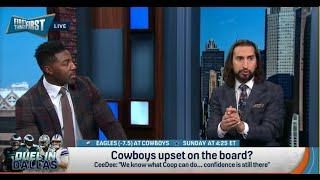 FIRST THINGS FIRST | Nick Wright RIPS Philadelphia Eagles, Cowboys Could UPSET Them | NFL