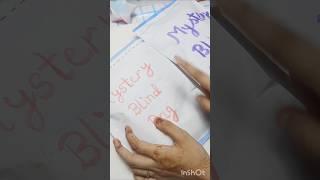 Unboxing mystery blind bag #stiker #trending #diy #craft #youtube #journal #unboxingvideo