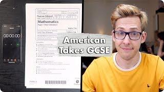 American Takes British GCSE Higher Maths!