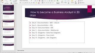 How to become a business analyst in 30 days