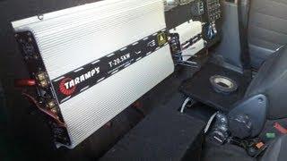 8 ultravox 650+taramps10k high voltagem (strada) tocando varios tipos de musicas by prime sound car