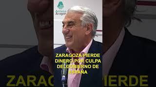 ZARAGOZA PIERDE DINERO POR CULPA DEL GOBIERNO DE ESPAÑA