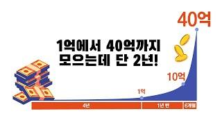 인생을 건 돈 공부로 6년만에 40억을 번 남자