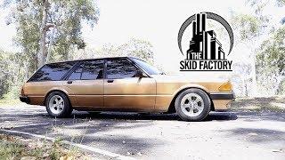 THE SKID FACTORY - TURBO V8 1984 XE FALCON WAGON [Build Review]