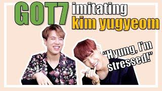 GOT7 imitating Yugyeom