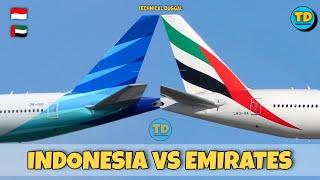 Garuda Indonesia Vs Emirates Comparison 2022!  Vs 