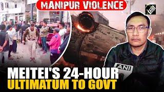 “Very serious action…” Meitei activist’s ‘ultimatum’ to Govt over Manipur violence