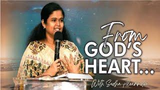  Live | From God's Heart... | 4 August 2022 | Sudha Alexander