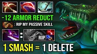 NEW 7.37C BROKEN HERO 1 Shot Invisible 12 Armor Reduct with Desolator Silver Edge Tidehunter Dota 2