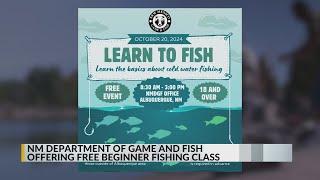 New Mexico Game and Fish Department offering free beginner fishing class