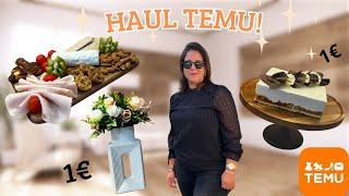 HAUL TEMU|جربت لوازم المنزل من أرخص موقع، تصدمت فالجودة+همزة طلبية بقيمة 100€فابوور