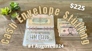 Cash Envelope Stuffing #1 August 2024 // Lets catch up!