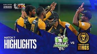 Lanka T10 Super League 2024 I Match 7 Highlights I Nuwara Eliya Kings vs Galle Marvels