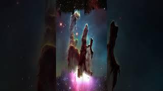 Eagle Nebula (M16): Cosmic Pillars of Creation!#science #astronomy  #eaglenebula  #science #shorts