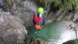 Canyoning Palvico Lago di Garda Valle di Ledro