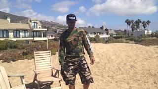 Prestley Snipes In Malibu Shooting Drake "TUESDAY" Music Video