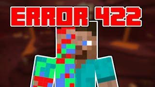 Spiele NIEMALS diese Minecraft ERROR 422 Version - Die Geschichte - Creepypasta Minecraft