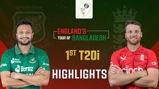 1st T20i | Highlights | Bangladesh vs England