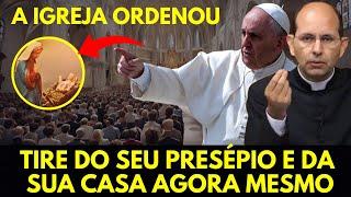 ️Alerta Urgente: Tire do seu presépio e da sua casa agora mesmo!  A igreja ordenou