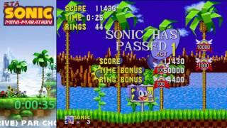 Soirée Sonic : Sonic 1 (SMD) Any% by Chonkal