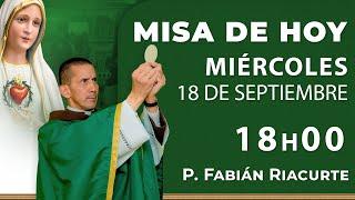 Misa de hoy 18:00 | Miércoles 18 de Septiembre #rosario #misa