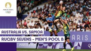  Australia vs. Samoa  | Men's Rugby Sevens Pool B | Match Highlights