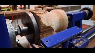 Woodturning - I Bought A New Lathe!! | Modifictions + Test |