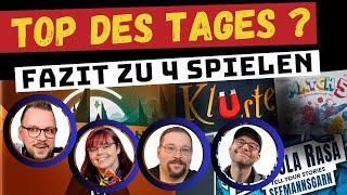 TOP Brettspiel? Fazit des Abends - Wie haben uns die Spiele gefallen?