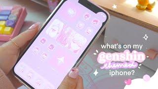  what’s on my genshin-themed iphone? | ft. useful apps for gaming and getting your life together 