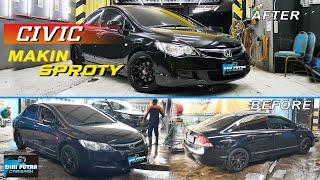 IDAMAN ANAK MUDA !! Salon Mobil HONDA CIVIC FD Full Detailing