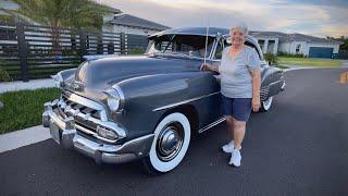 La dueña original de mi 1952 Chevrolet no reconoció su carro. Increible!