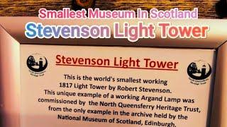 Stevenson Light Tower - North Queensferry Smallest Museum In Scotland