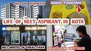 A Normal Day at Allen Kota || NEET 2025 || Kota Lifestyle Vlog #kota #allen #supath