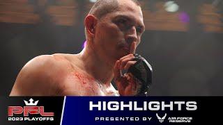 2023 PFL Playoffs: Featherweights & Light Heavyweights Full Fight Highlights