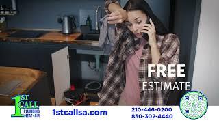 1st Call Plumbing & AC - Call Us For a Free Estimate! Plumbers for San Antonio