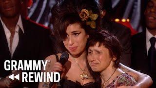 Watch Amy Winehouse Win Record Of The Year For "Rehab" In 2008 | GRAMMY Rewind