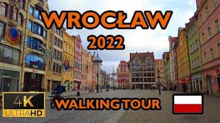 ⁴ᴷ⁶⁰  Wrocław/Poland Walking Tour - Old Town (January 2022) [4K]