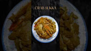 Crab Sukka | #shorts #trending #crab #crabrecipe #crabsukka #howtomake #masalahome #mangloreanrecipe