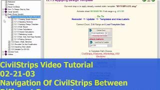 02_21_03 Navigation Of CivilStrips Between Different Documents
