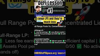 DeFi Lesson | Concentrated Liquidity Pool vs. Full Range | Risk vs. Reward | Yield Farming Strategy