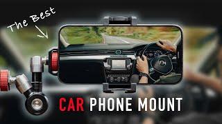 Film yourself driving with your PHONE Inside and outside car - best kit to use!