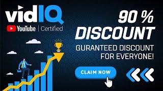 Get vidIQ for 90% OFF  (Guranteed Discount!)