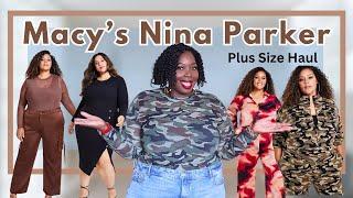 Macy's Plus Size Nina Parker Haul