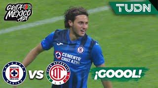 ¡NO PERDONA! Gol de Santi Giménez | Cruz Azul 2-0 Toluca | Grita México AP2021 - J4 | TUDN